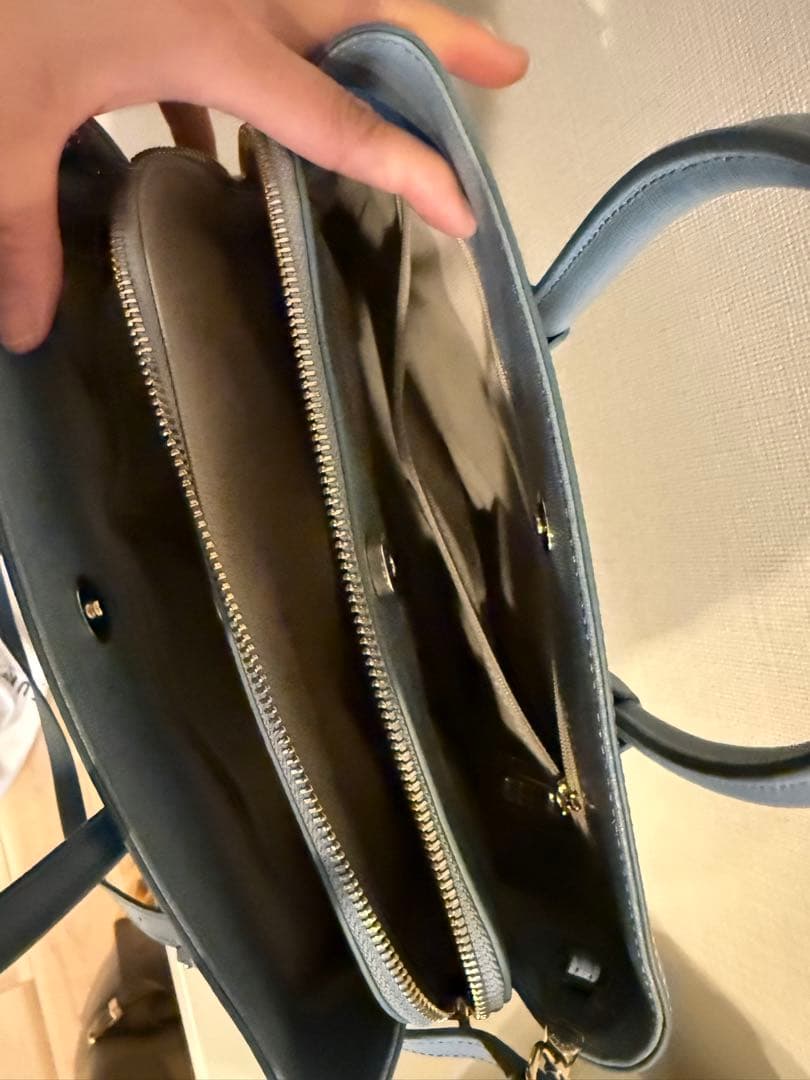 FURLA フルラ ハンドバッグ ショルダーバッグ 2way ブルー