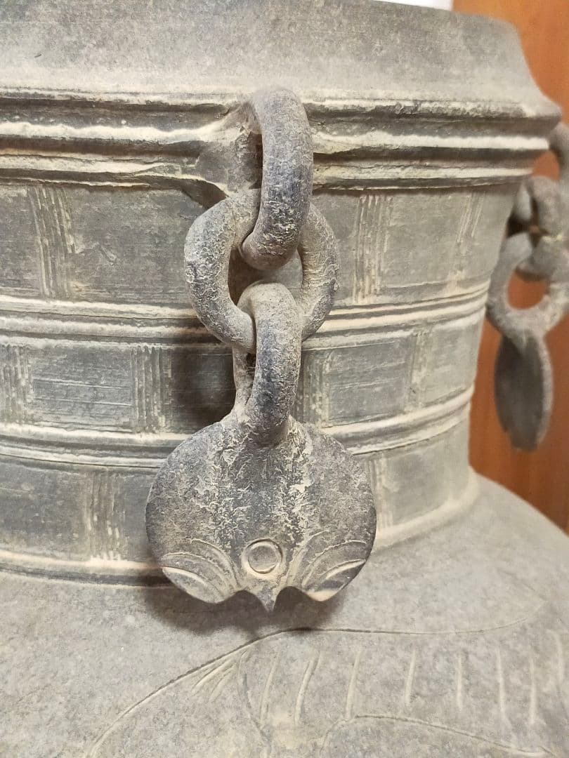 ♥値下げ！　新羅　土器　四耳　壺　レプリカ　骨董　古玩　出土　発掘品