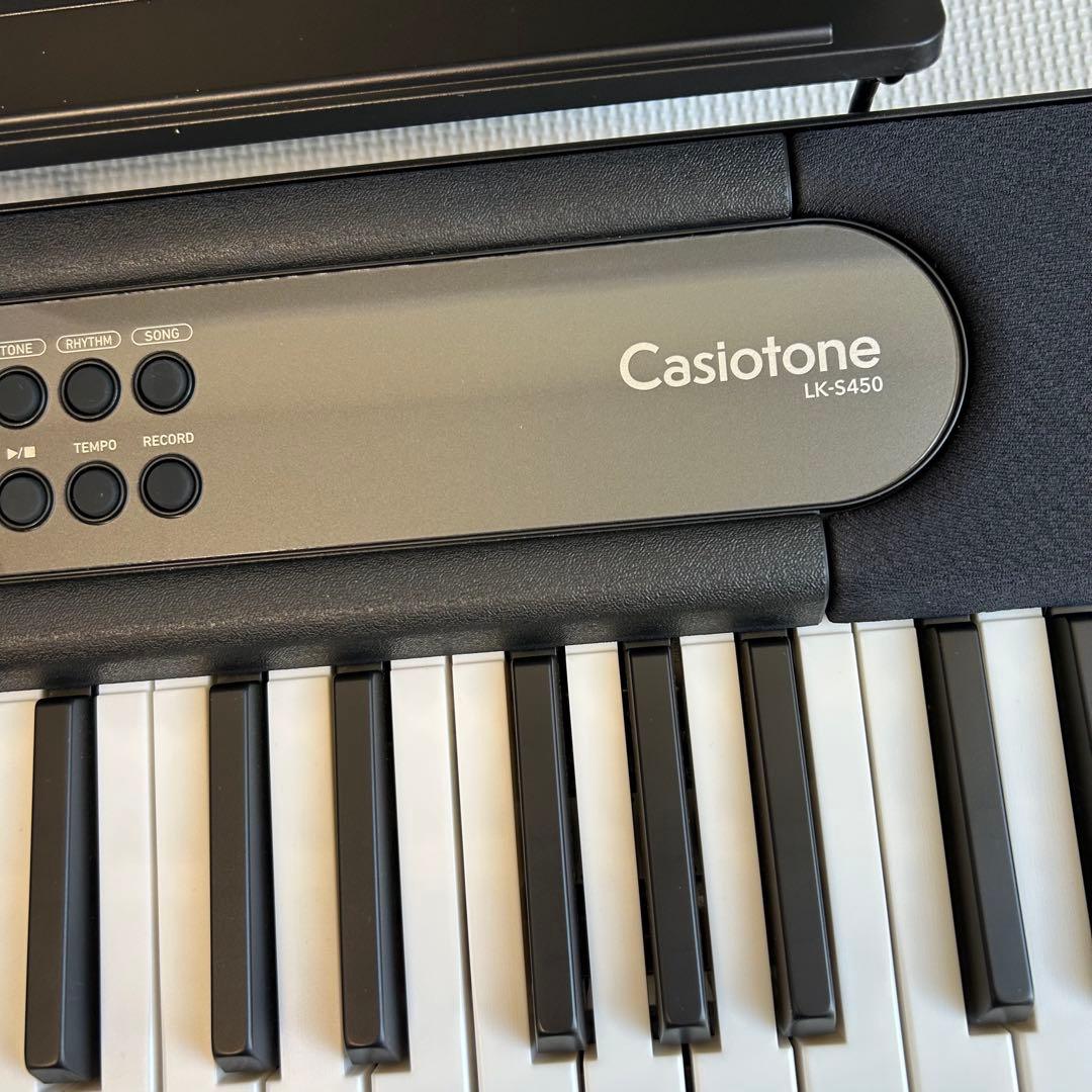 CASIO LK-S450 61鍵盤 電子キーボード