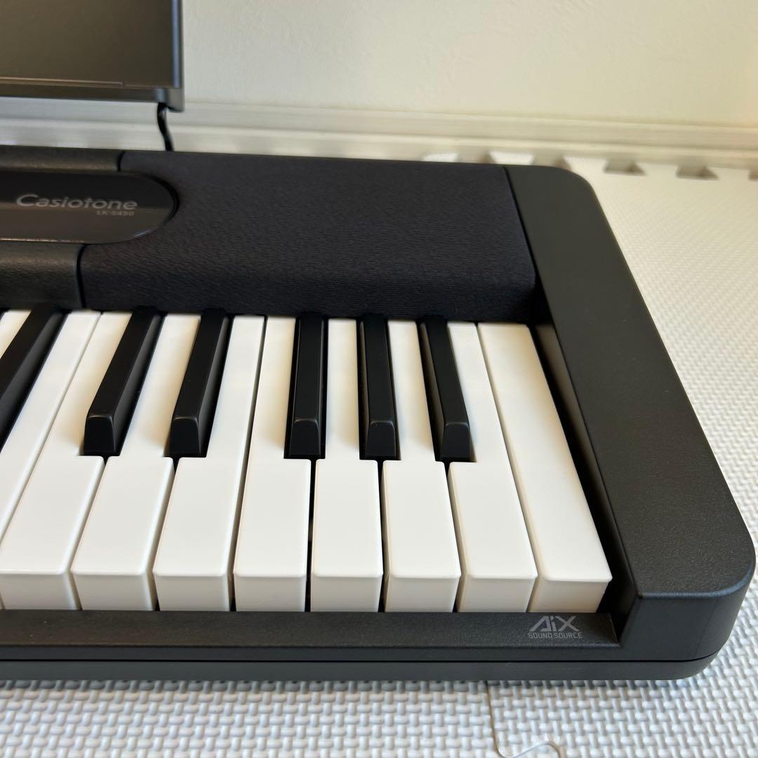 CASIO LK-S450 61鍵盤 電子キーボード