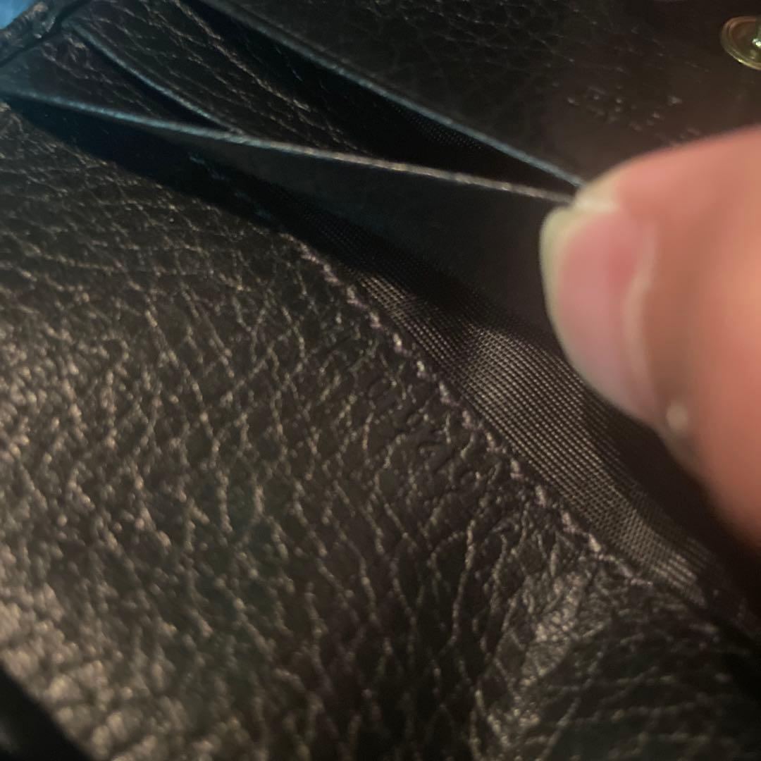 GUCCI ブラック 二つ折り財布