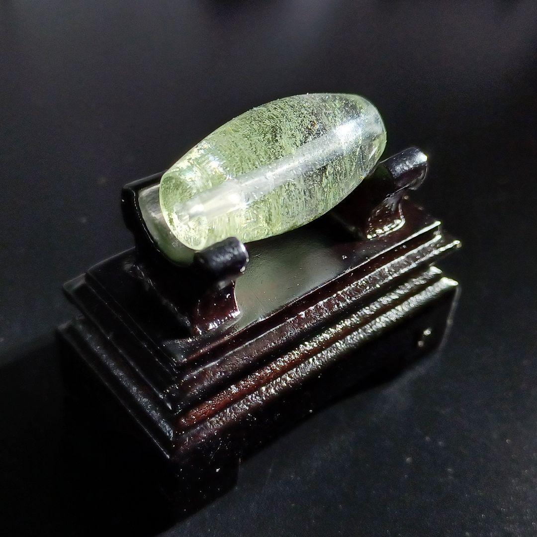 【極上1点物/最強品質】ガネーシュヒマール産水晶＊希少産地/天珠型＊　天然石