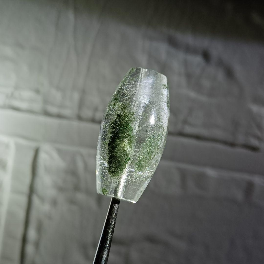 【極上1点物/最強品質】ガネーシュヒマール産水晶＊希少産地/天珠型＊　天然石