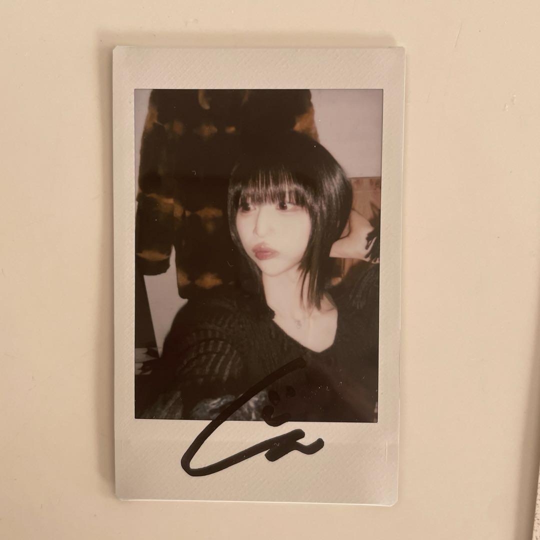 現役歌王 Shinさん　サイン入りチェキ＆ポストカード　クリスマスイベント