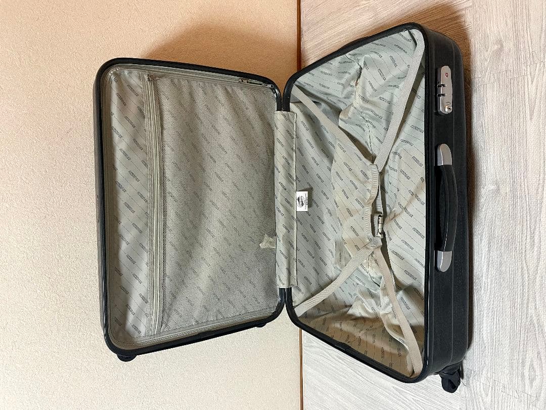 Samsonite Lサイズスーツケース マットネイビー 91L　8-9泊