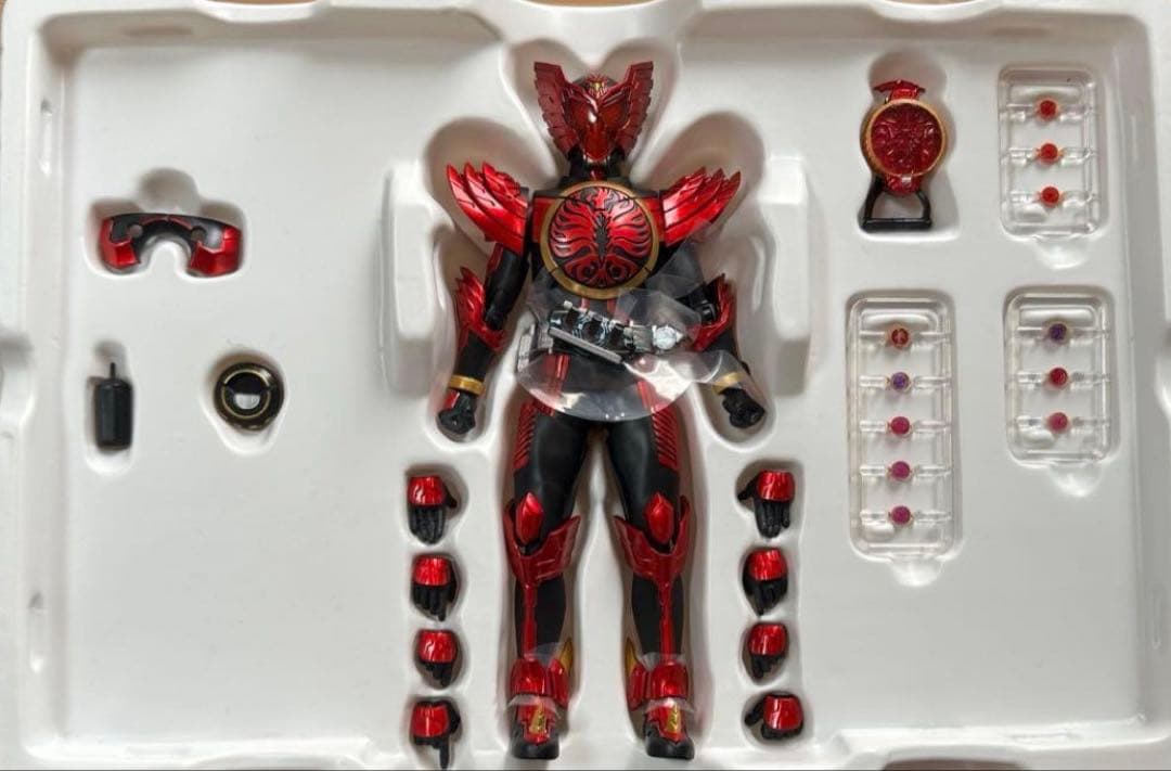 真骨彫製法 仮面ライダーオーズ S.H.Figuartsアンク5点セット