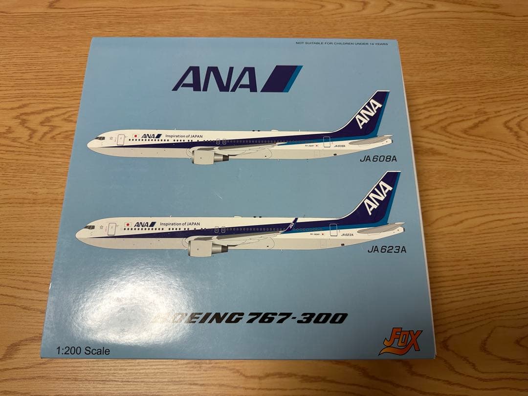 航空機・ヘリコプター JFOX ANA B787-8 B767-300ER JA824A JA623A