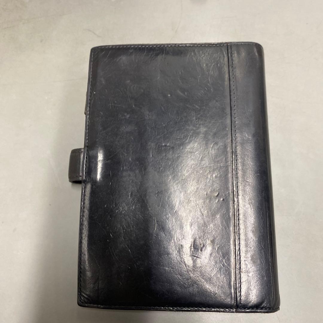 GANZO レザーリング式ファイル ブラック