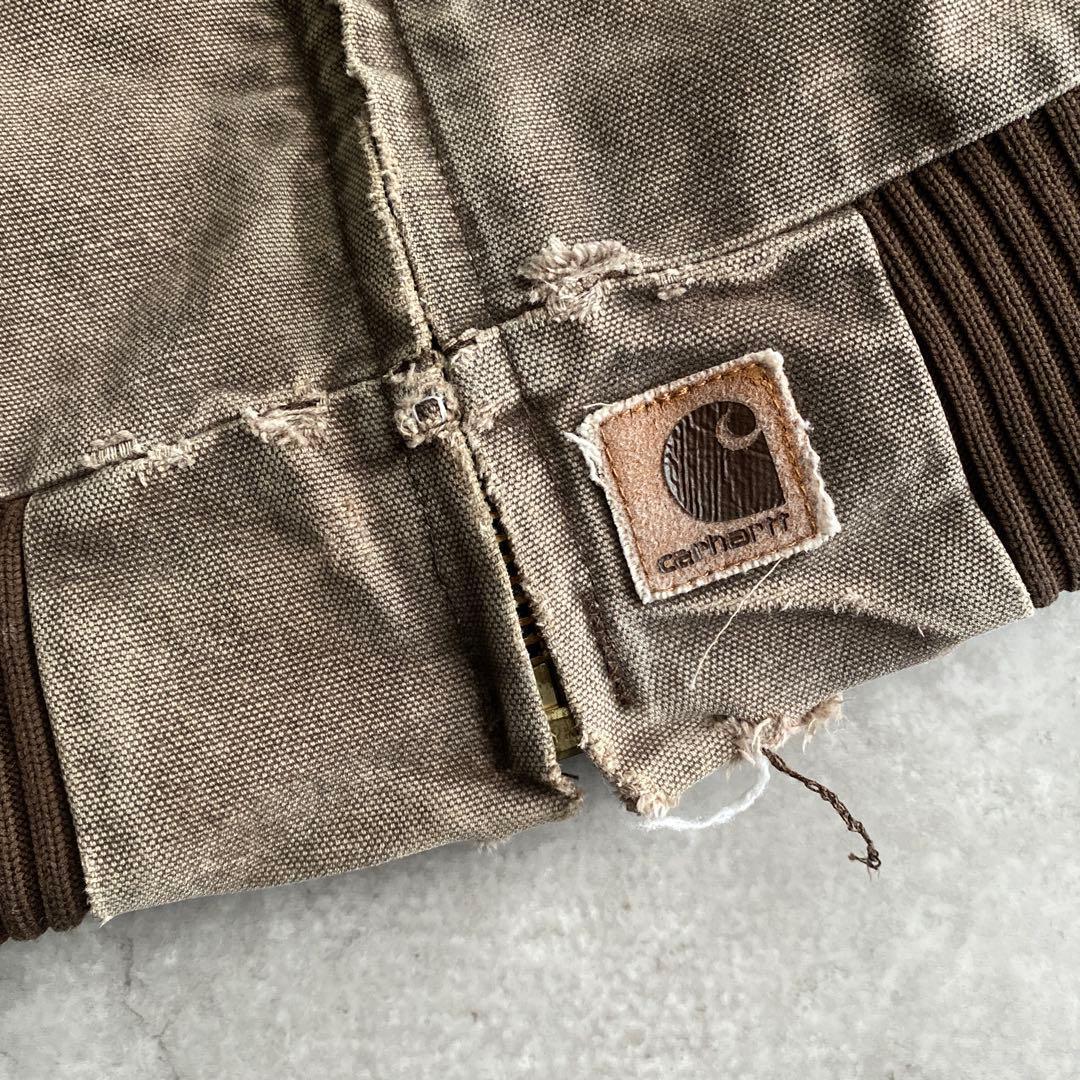 レアカラー 鬼フェード カーハート サンタフェジャケット 2XL チェスナット