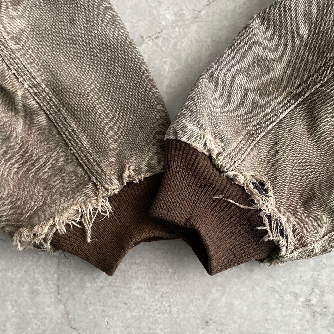 レアカラー 鬼フェード カーハート サンタフェジャケット 2XL チェスナット