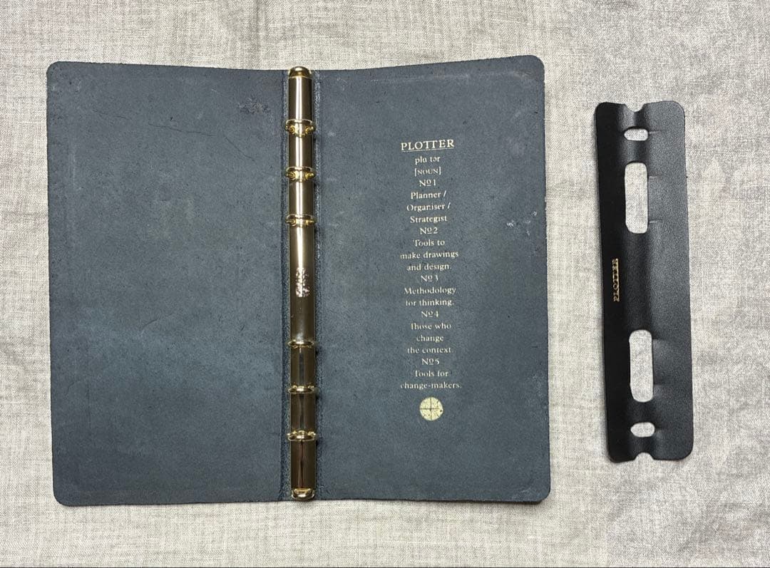 【美品】PLOTTER プロッター プエブロ ナローサイズ ネイビー