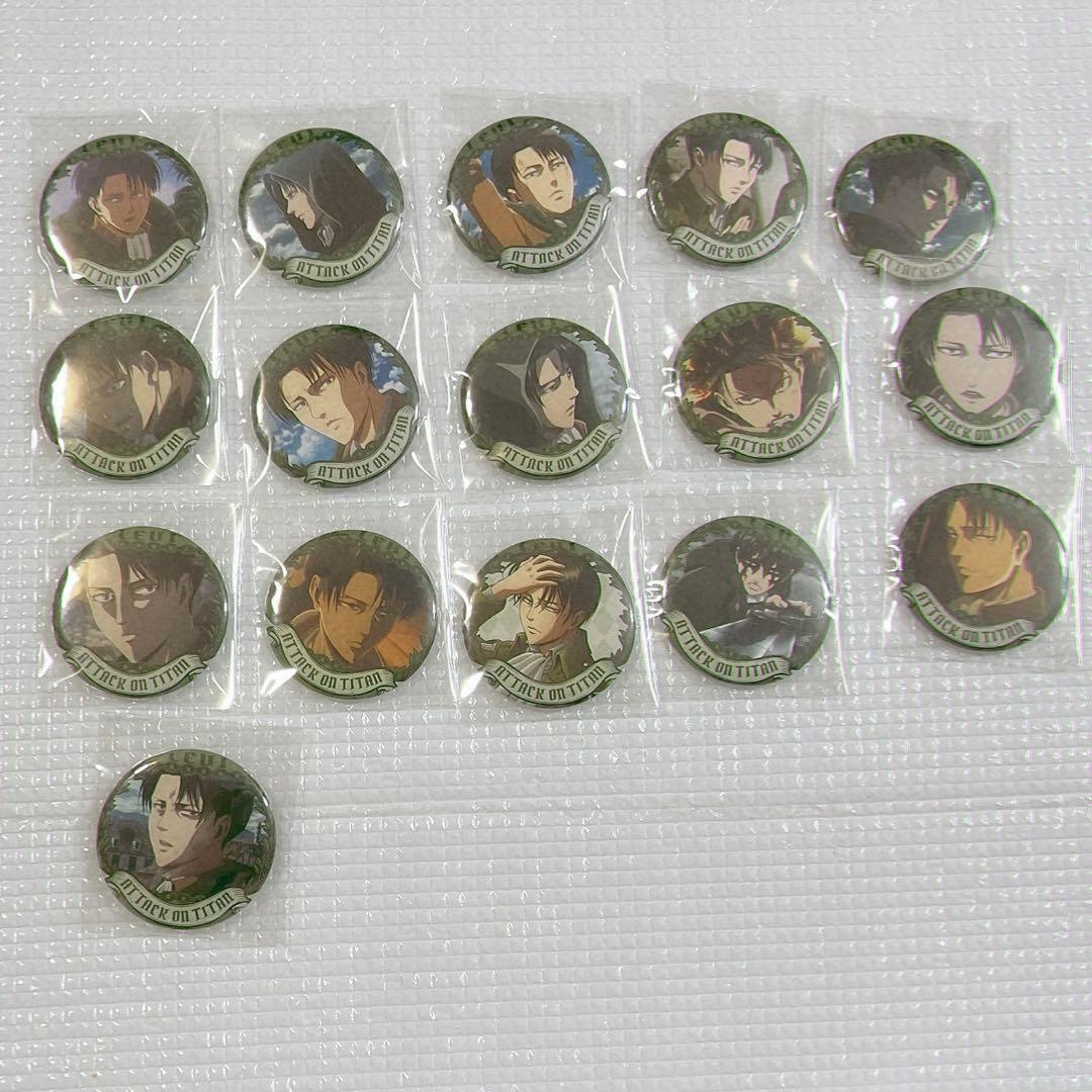 進撃の巨人 リヴァイ 缶バッジ スペシャル