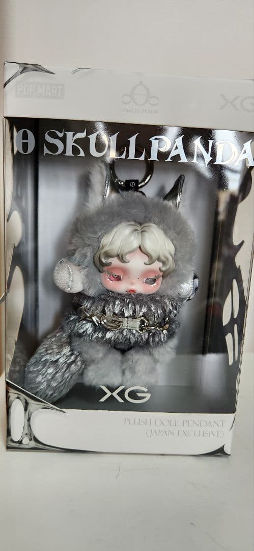 ★日本限定★XG SKULLPANDA ぬいぐるみペンダント ポップマート正規品