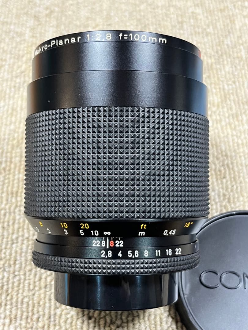 コンタックス Makro-Planar T* 100mm F2.8 AEG 美品