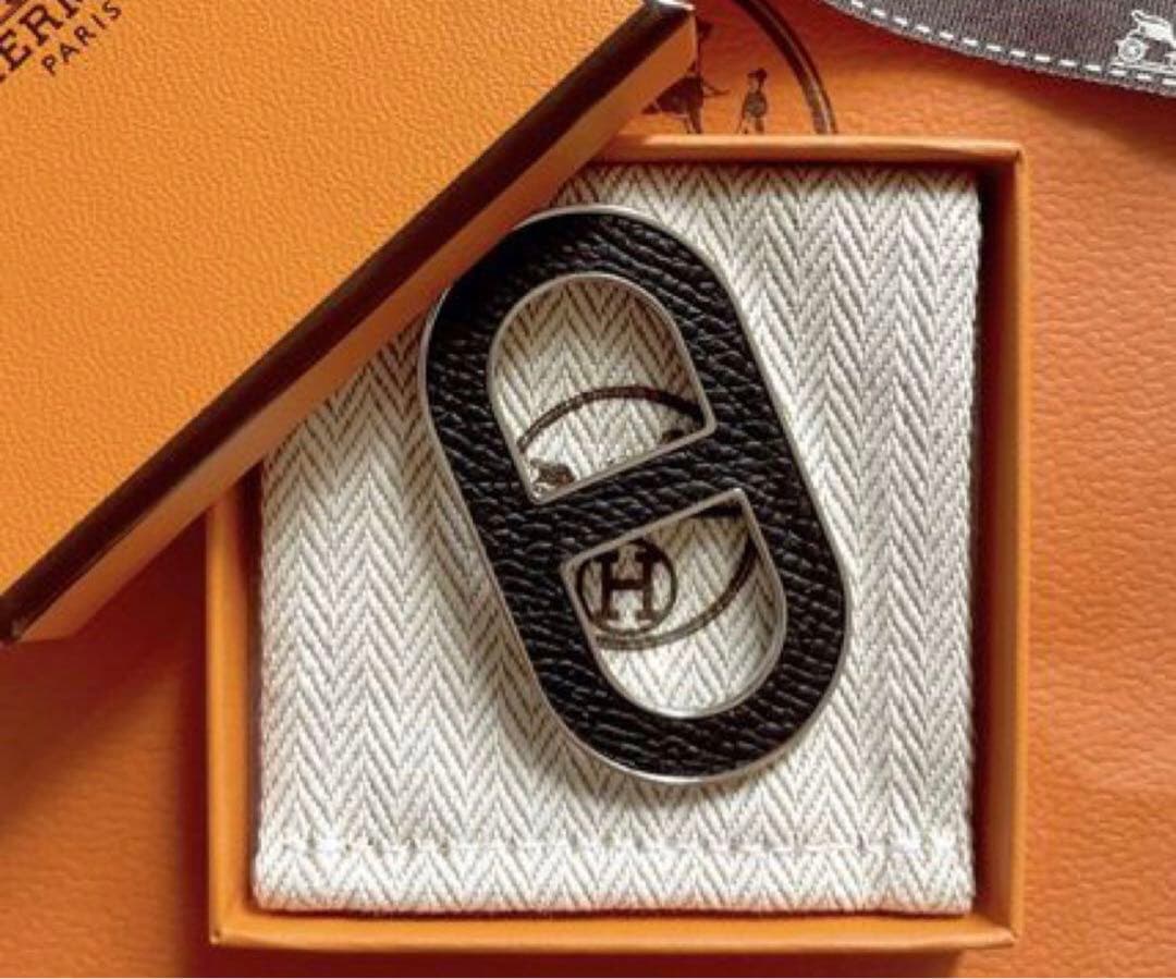 HERMES　エルメス　Chaine d'Ancre Badge ブローチ