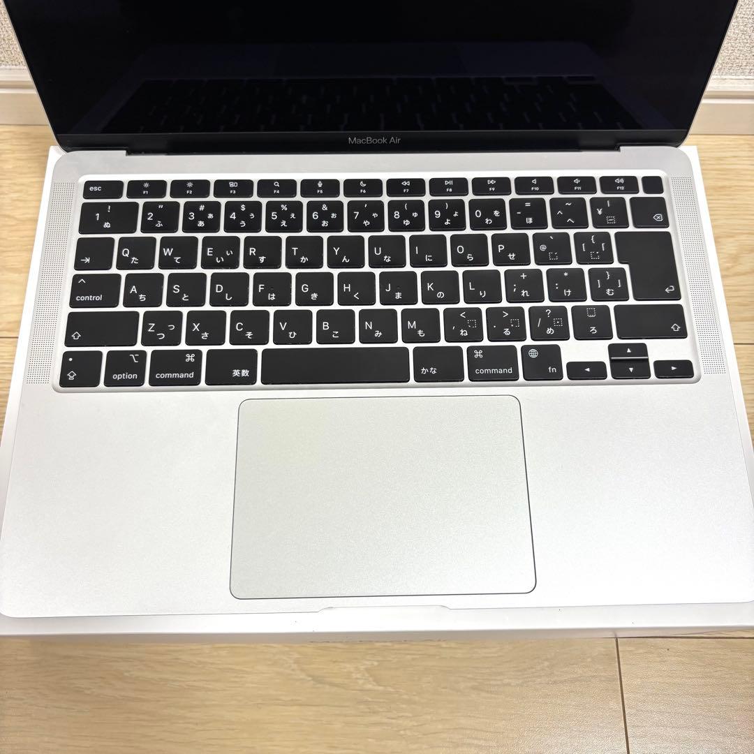 【美品】MacBook Air M1チップ 16GB 512GB シルバー
