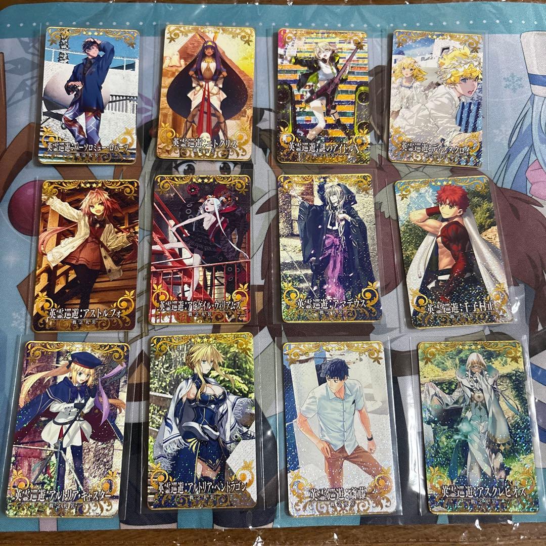 FGOアーケード 英霊巡遊　コンプリート　36枚　フェイタル