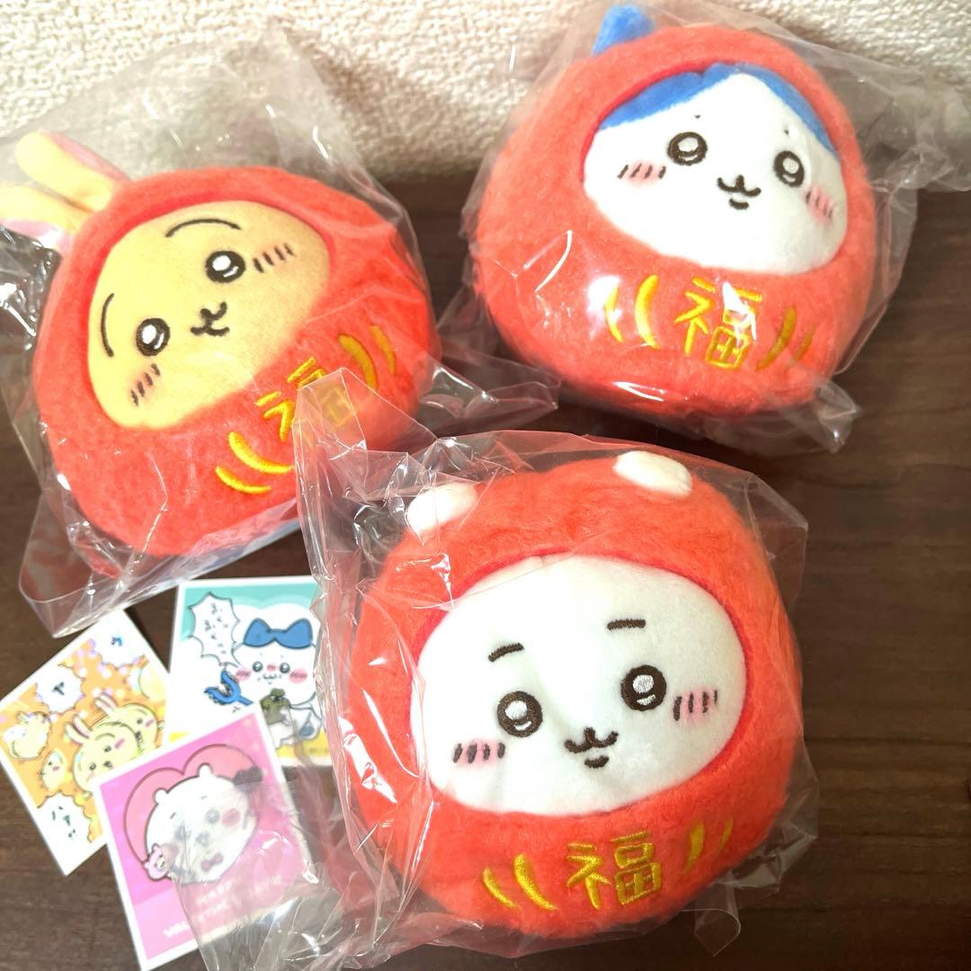 【未開封】ちいかわ だるまになっちゃった！ ころりん起きあがりこぼしぬいぐるみ