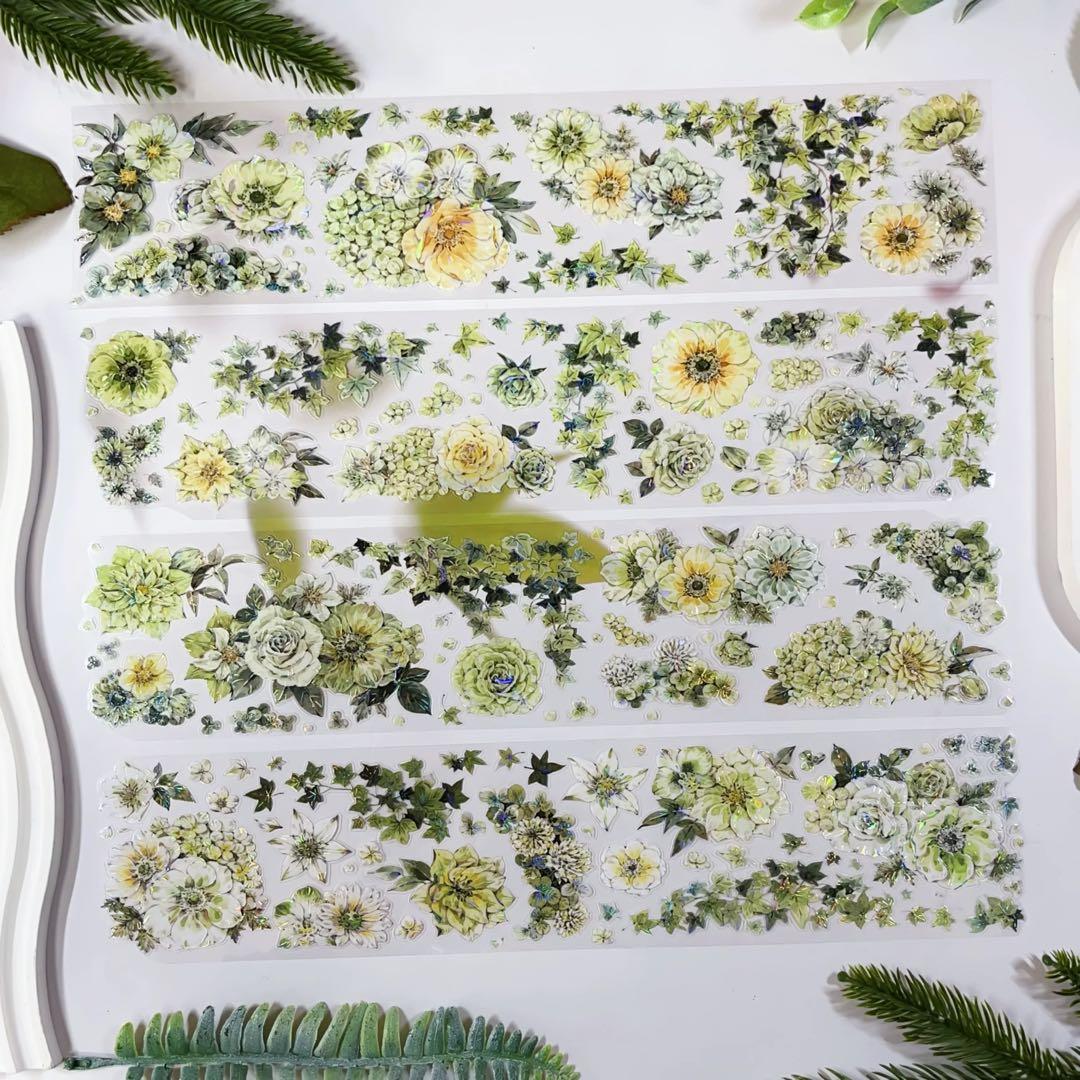 木皆原创《一暮春绘》海外マスキングテープ マステ 【2726】