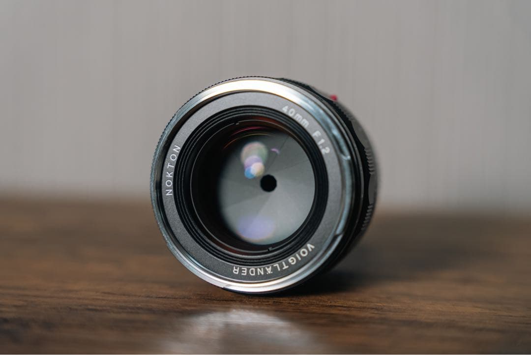 Voigtlander Nokton 40mm f1.2 VM + アダプター