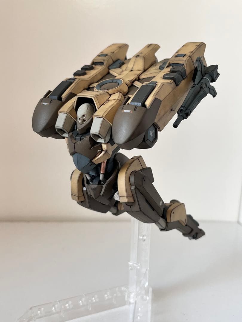 hg ガンプラ　鉄血のオルフェンズ 百里　全塗装　パステルシャドウ　完成品