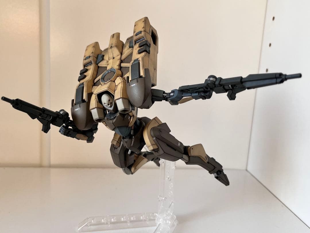 hg ガンプラ　鉄血のオルフェンズ 百里　全塗装　パステルシャドウ　完成品