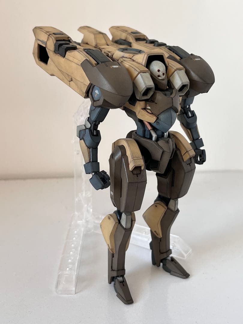hg ガンプラ　鉄血のオルフェンズ 百里　全塗装　パステルシャドウ　完成品