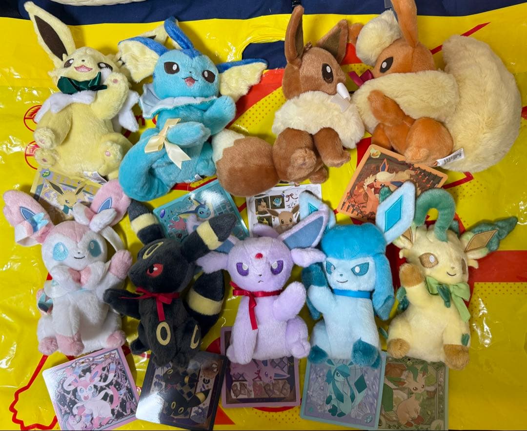 【即購入可】ぬいぐるみ Eevee Collection イーブイ 全9種セット