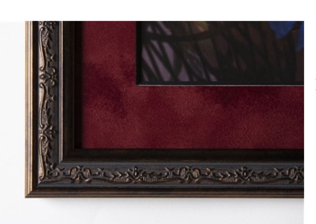 藤ちょこ　額装複製原画　『祝彩巡礼』特装版カバーイラスト　A3