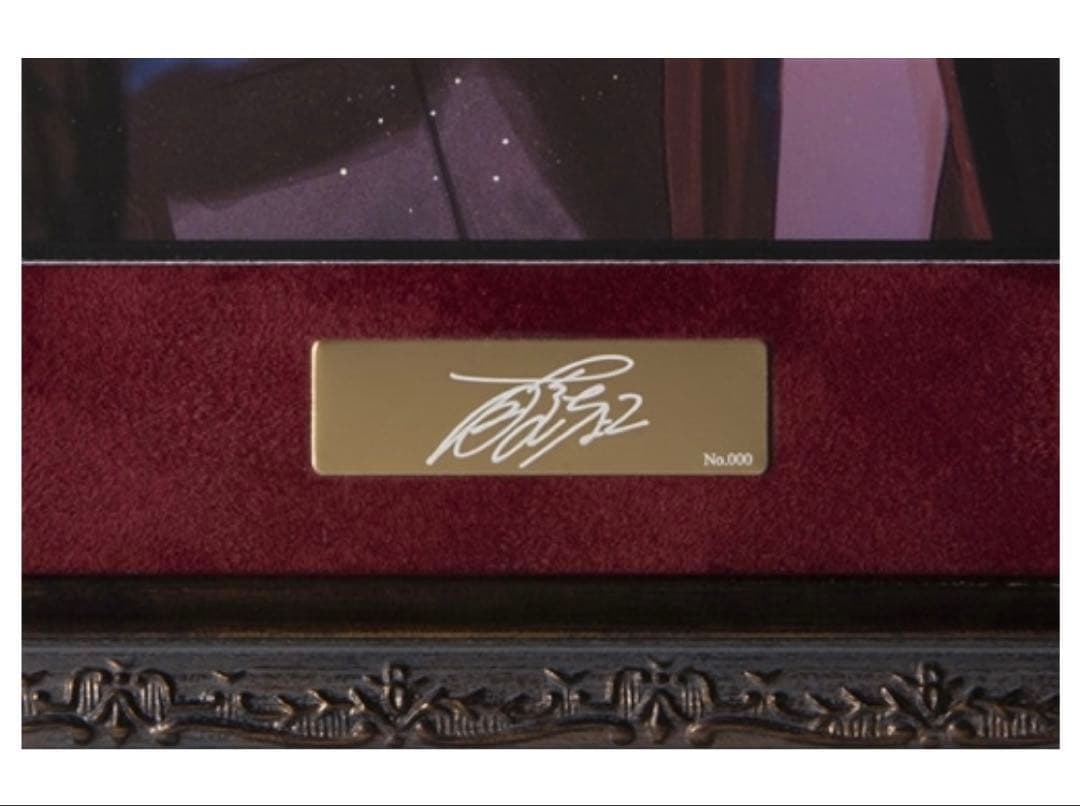 藤ちょこ　額装複製原画　『祝彩巡礼』特装版カバーイラスト　A3