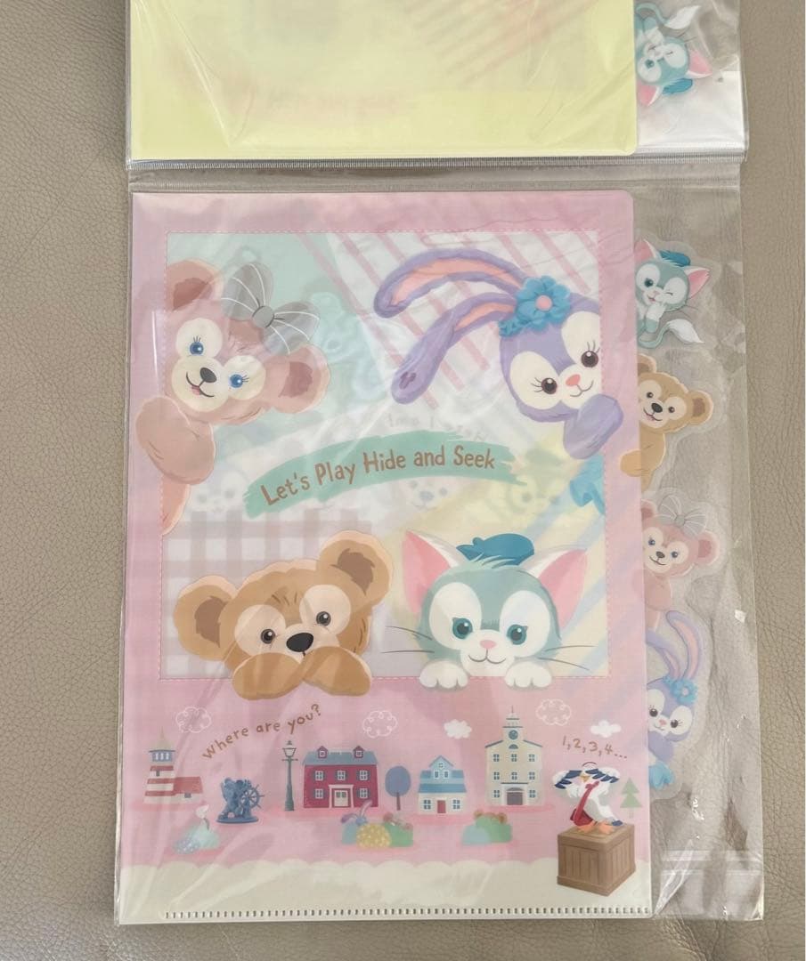 東京ディズニーシー ダッフィー クリアファイル 4枚セット