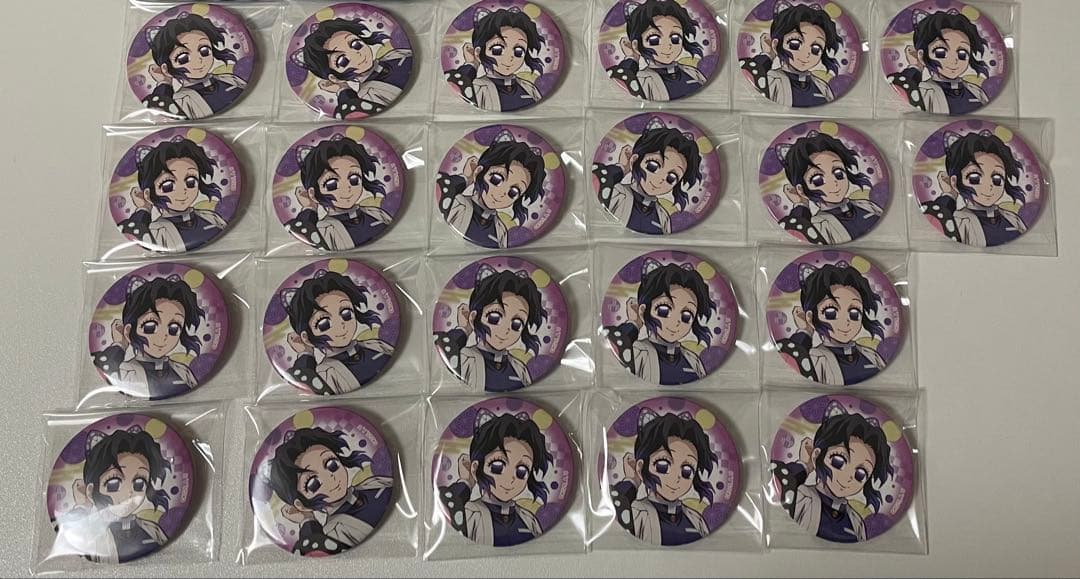 鬼滅の刃 全集中展 刀鍛冶の里編・柱稽古編 ランダム缶バッジ 胡蝶しのぶ