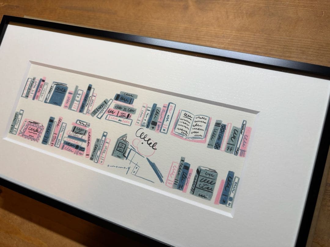 大桃洋祐さん「本」原画