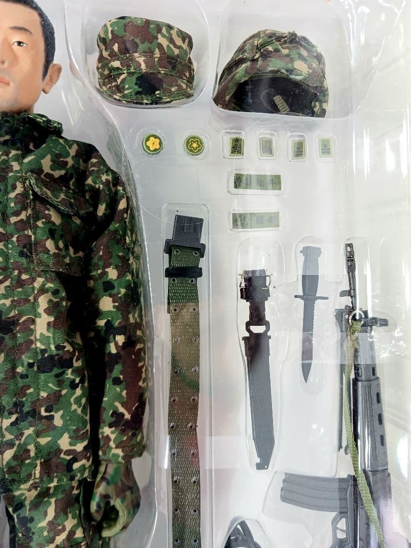 レア 陸上自衛隊 普通科隊員 中隊長 服部雅人 フイギュア