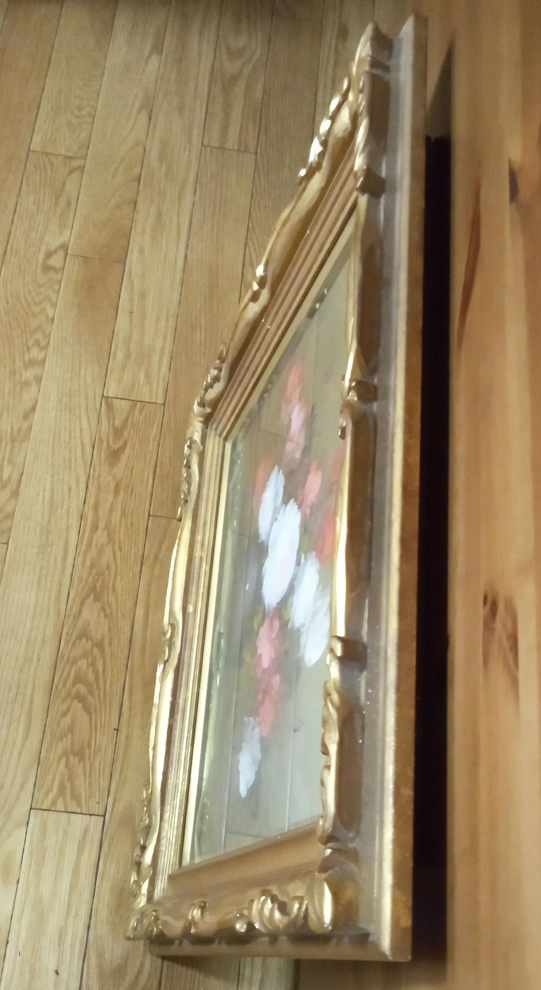 G-BARTONのばらの油絵