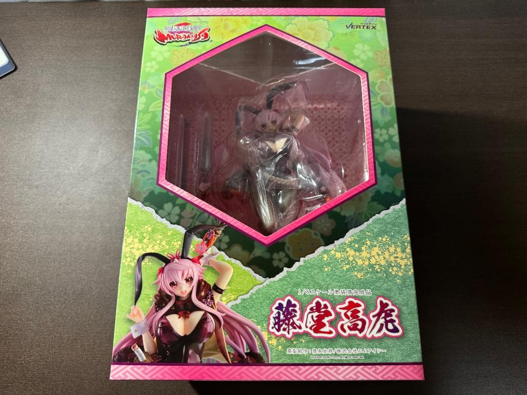 ヴァーテックス 戦国武将姫 藤堂高虎 1/8スケール フィギュア