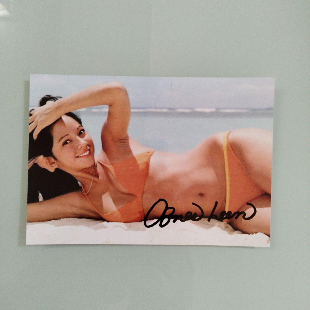 アグネス・ラム直筆サイン入り写真…Agnes Lum