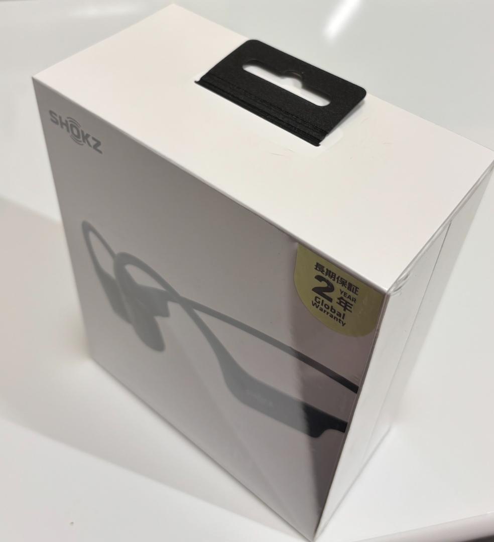 新品未開封 SHOKZ OPENRUN 骨伝導イヤホン ブラック USB-C