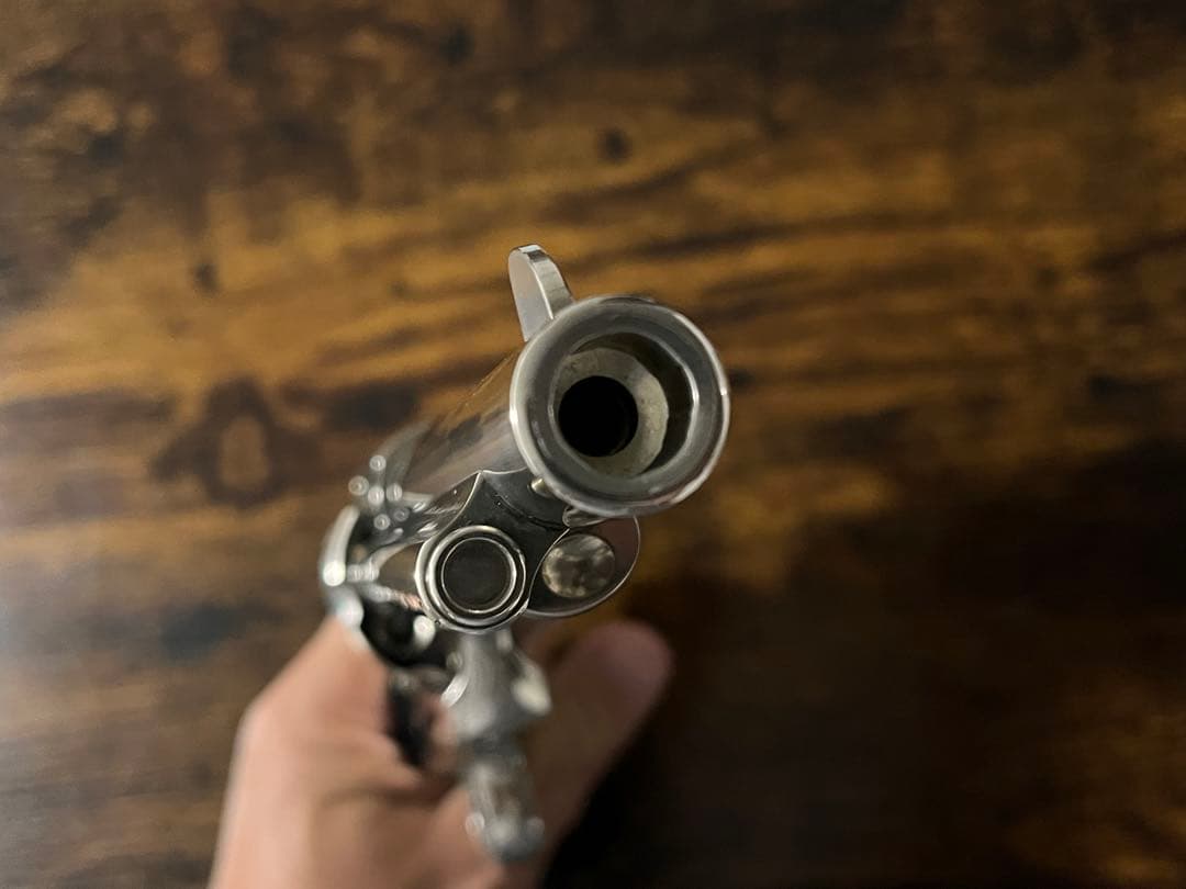 タナカSAA シングルアクションアーミー ニッケルフィニッシュ アーティラリー