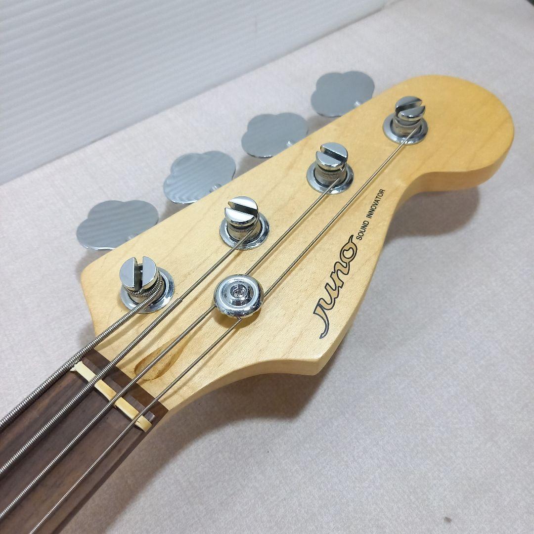Juno ジャズベース JJB-1R 3TS サンバースト 外装美品 ナット割れ