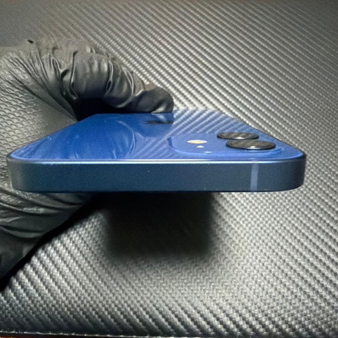 [美品] iPhone12 ブルー 128gb SIMフリー バッテリー100%