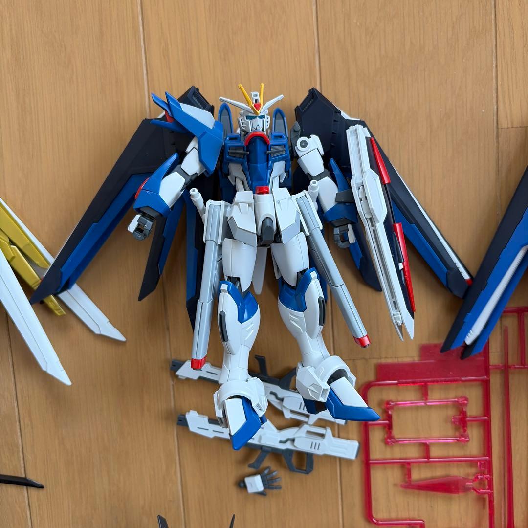 HG フリーダムガンダム　インパルス　ストライクガンダム　ガンプラジャンク