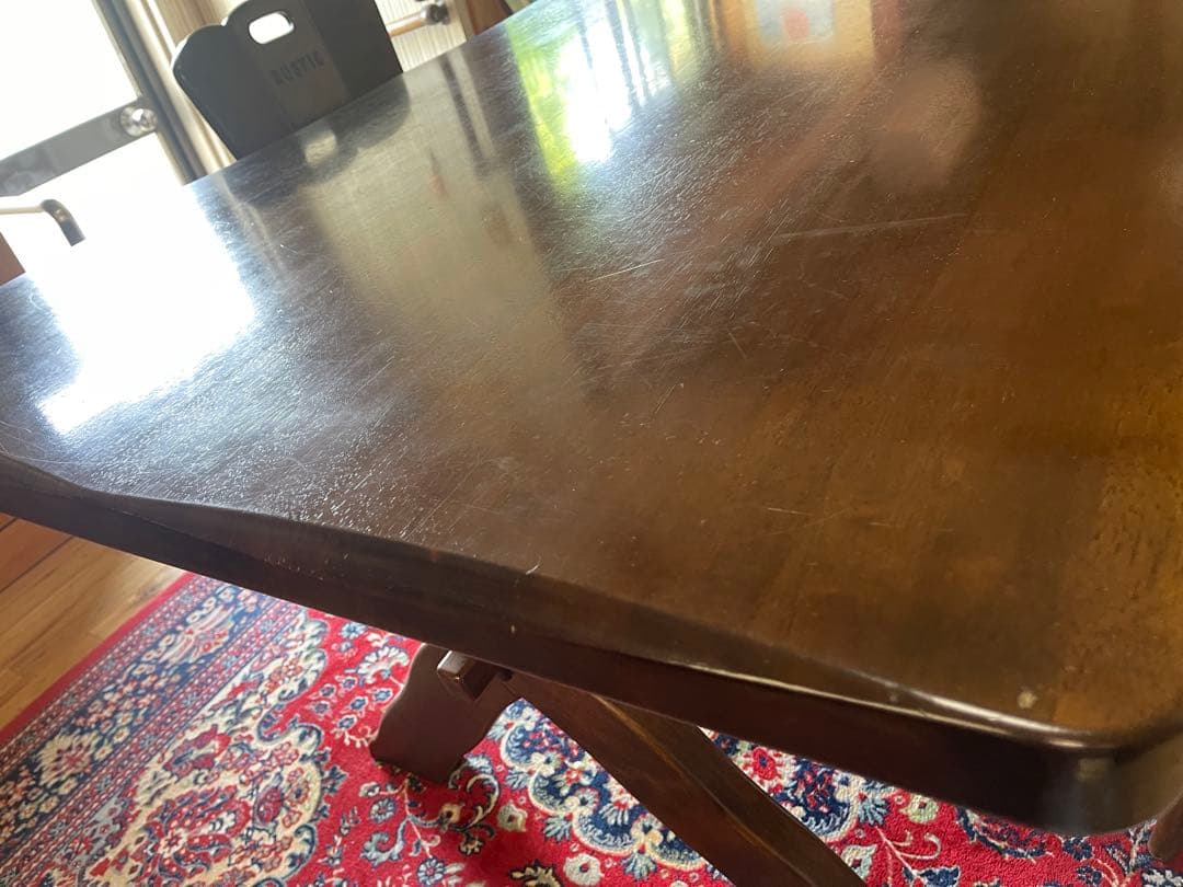 カリモク　ルスティック　ダイニングテーブル チェア5脚セット