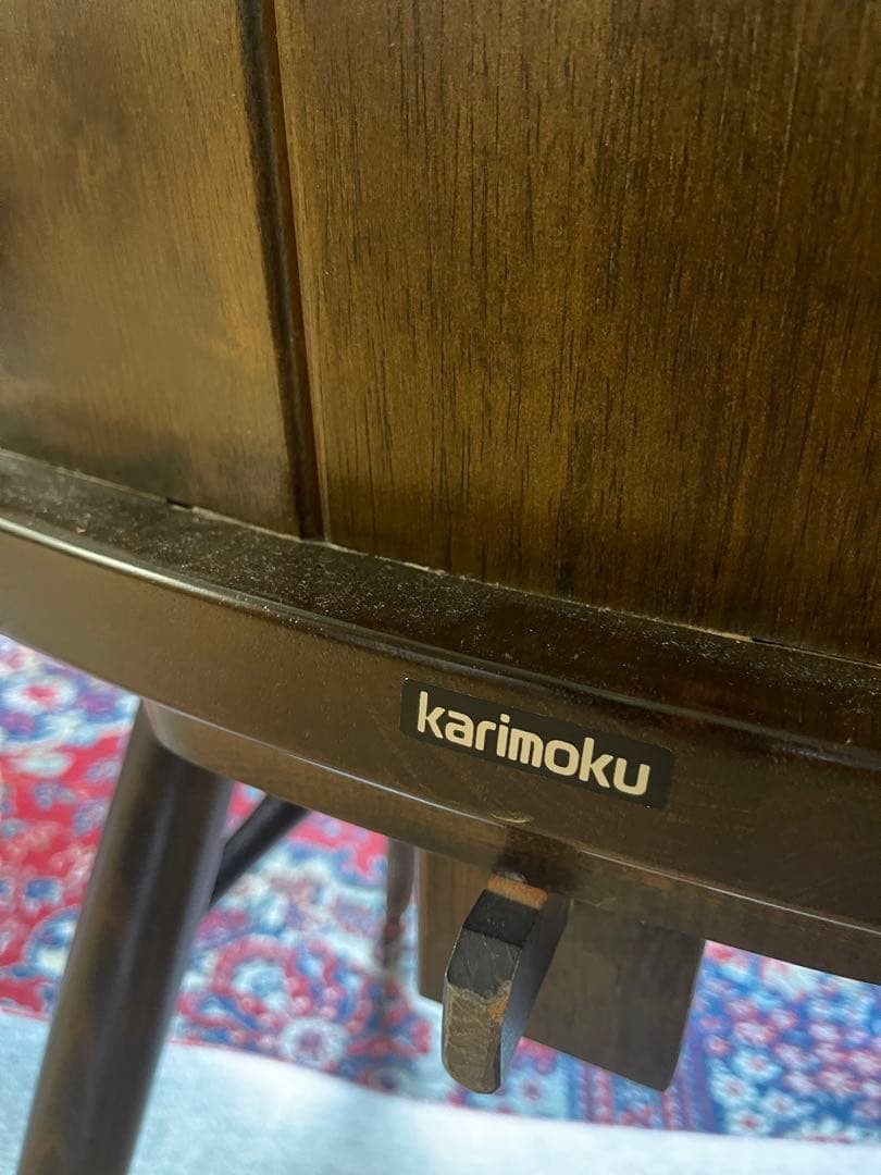 カリモク　ルスティック　ダイニングテーブル チェア5脚セット