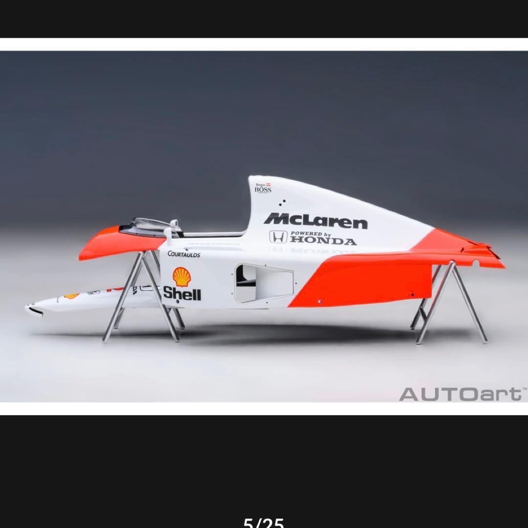 AUTOart 1/18マクラーレン ホンダ MP4/6 日本GP 1991年