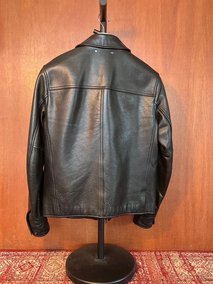 COACH コーチ 牛革 シングルレザージャケット Sサイズ