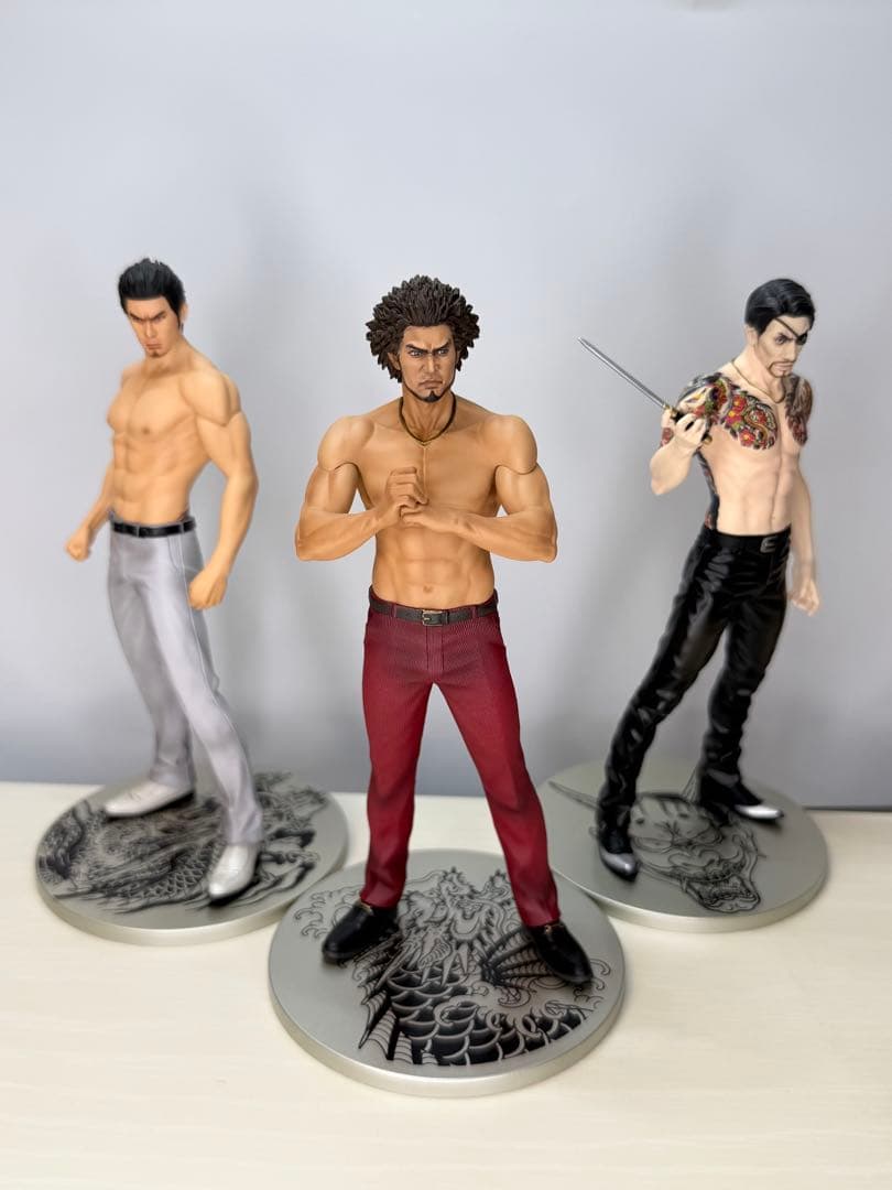 DIGSTA 龍が如く 桐生一馬 真島吾朗 春日一番フィギュア限定特典付き