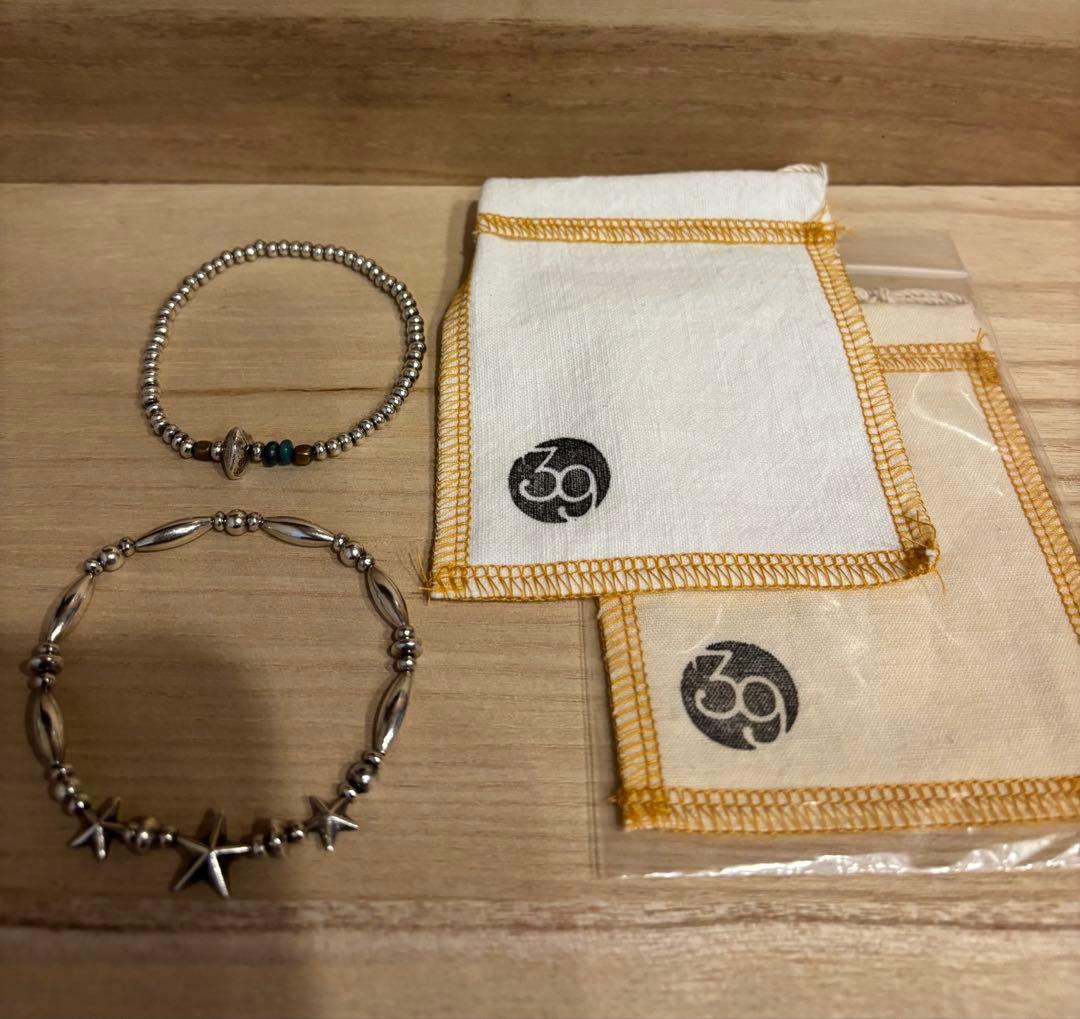 sunku 39 サンクシルバーブレスレットセットsilver925