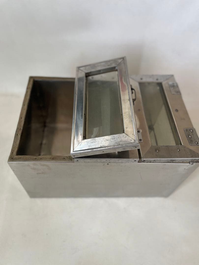 アイスクリーム 携帯ボックス アイス売りの保管ケース ショーケース 昭和レトロ