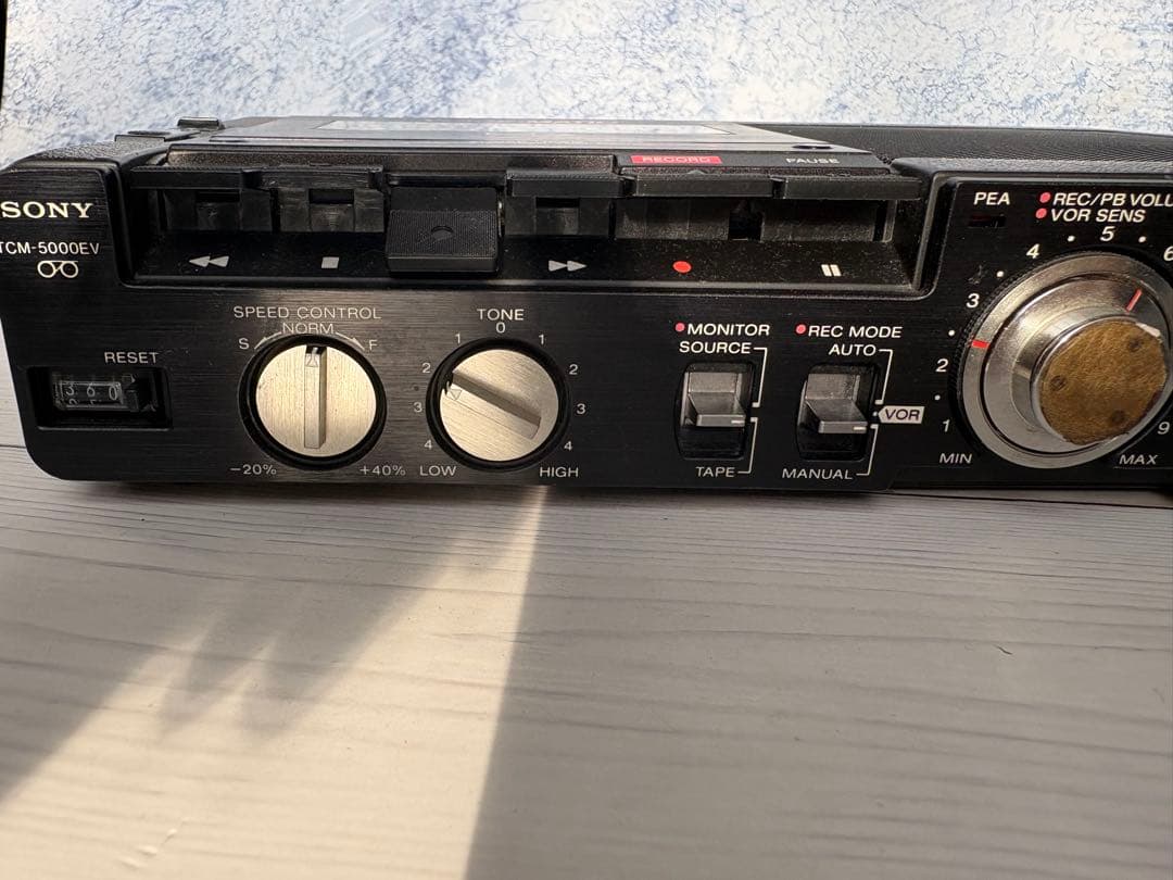 SONYTCM-5000EVプロカセットプレーヤー(レ47)